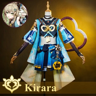 Lardoo Genshin Impact Game Suit Kirara Cosplay Costume Lovely Uniform Halloween Carnival Party Role Play Outfit Women