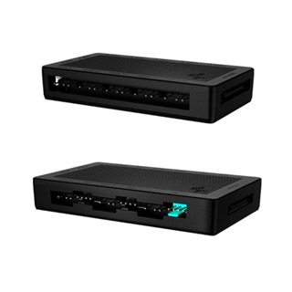 R* เมนบอร์ดพัดลมระบายความร้อนคอมพิวเตอร์ SC700 SC790 PWM Hub 12 พอร์ต 5V 3PIN ARGB RGB
