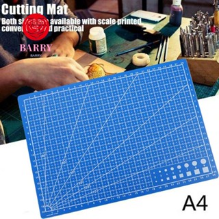 BARRY 30X22cm Cutting Pad Printed Craft Cutting Mat A4 DIY Double-sided Grid Lines Paper Board Durable Self-healing Manual Tool/Multicolor