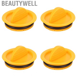 Beautywell Water Filter Cover  Valve Filter Cover Yellow Plastic Professional