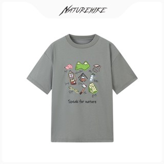 เสื้อยืดแขนสั้น พิมพ์ลาย Naturehike แฟชั่นฤดูร้อน สําหรับผู้ชาย