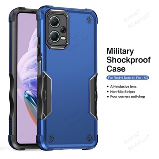 Military Grade Bumpers Armor Phone case For Xiaomi Redmi Note 12 Pro plus 5G Protection Back Cover