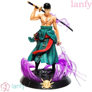 Lanfy โมเดลตุ๊กตาฟิกเกอร์ Roronoa Zoro ของเล่น ของสะสม สําหรับเด็ก