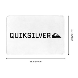 ใหม่ Quiksilver (3) พรมเช็ดเท้า ผ้าสักหลาด กันลื่น ดูดซับน้ําได้ดี แห้งเร็ว สําหรับห้องน้ํา ห้องนั่งเล่น โซฟา ห้องนอน 16x24 นิ้ว พร้อมส่ง