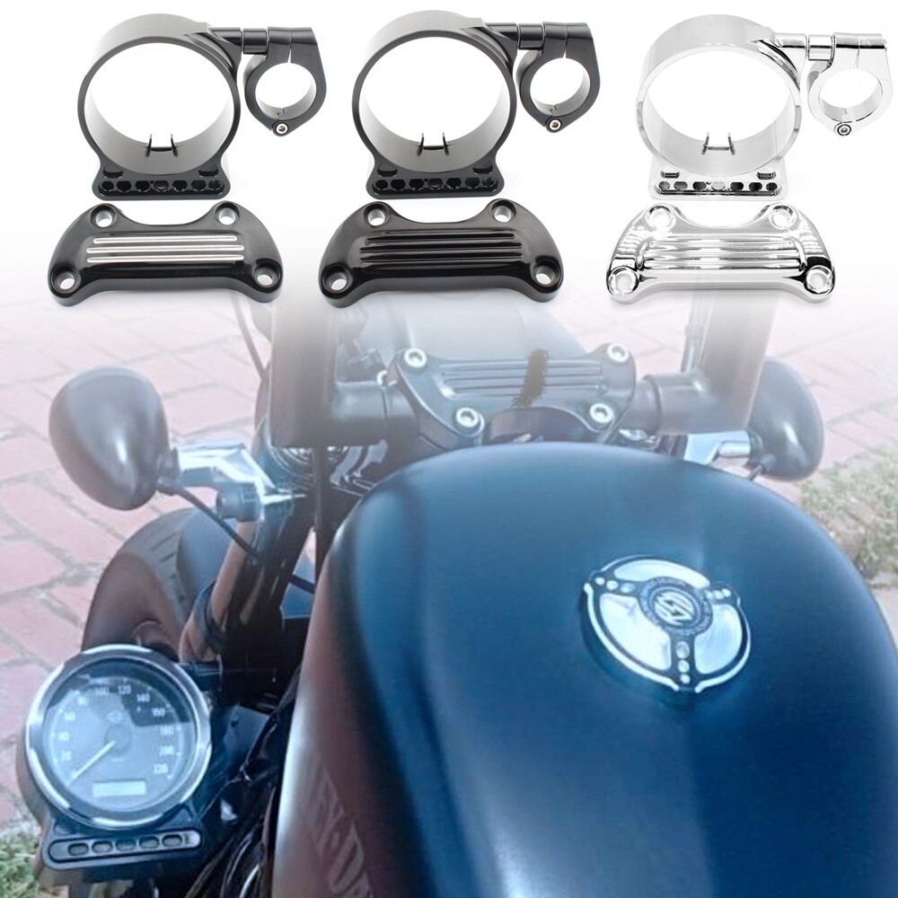 ชิ้นส่วนรถจักรยานยนต์เครื่องมือ speedometer Bracket กรณีด้านข้าง Relocation สําหรับ harley Sportster