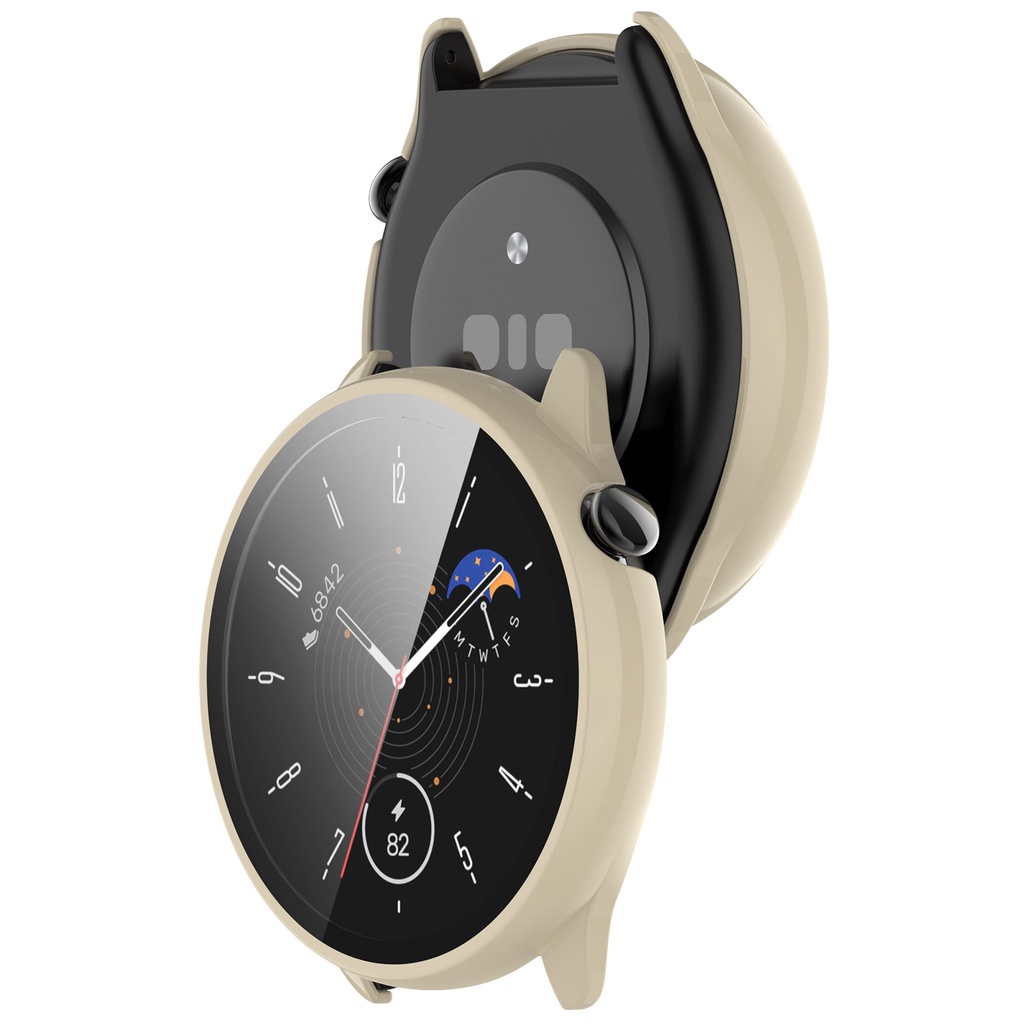 เคส + ตัวป้องกันหน้าจอ สําหรับ Huami Amazfit GTR Mini เคสกันกระแทก กรอบ PC แบบแข็ง + กระจกนิรภัย กันรอยขีดข่วน HD แบบบาง