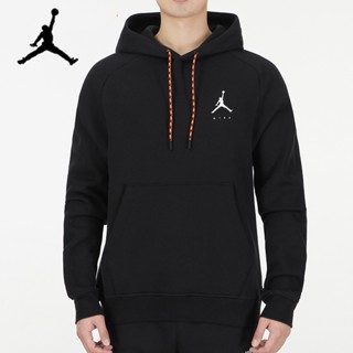 【พร้อมส่ง】ของแท้ 100% Air JORDAN เสื้อกันหนาวลําลอง แบบสวม สําหรับผู้ชาย เหมาะกับการเล่นกีฬา DJ0212-010-091-507