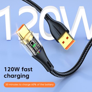 Marjay 6A 120W สายชาร์จ USB Type C ชาร์จเร็วมาก