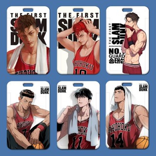 ซองใส่บัตรพนักงาน ABS ลายการ์ตูนอนิเมะ Slam Dunk DIY สําหรับนักเรียน โรงเรียน