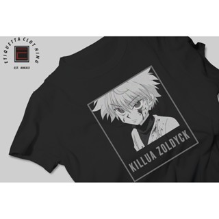 พร้อมส่ง Anime Shirt - Hunter x Hunter - Killua การเปิดตัวผลิตภัณฑ์ใหม่ T-shirt