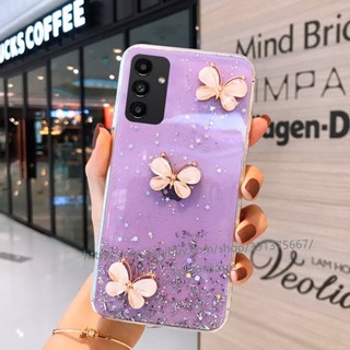 พร้อมส่ง เคสโทรศัพท์มือถือแบบนิ่ม กันกระแทก ลายผีเสื้อท้องฟ้ากลางคืน สําหรับ Samsung Galaxy M14 A24 A14 A34 A54 LTE 5G 4G เคส Phone Case