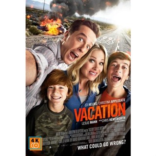 หนัง DVD ออก ใหม่ Vacation (2015) พักร้อนอลวน ครอบครัวอลเวง (เสียง ไทย/อังกฤษ ซับ ไทย/อังกฤษ) DVD ดีวีดี หนังใหม่