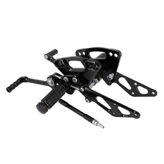 JFG Racing Adjustable Rear FootRest Pedals For Z1000 ABS Z1000SX NINJA 1000 ABS 2011-2016 Z1000 Non-ABS 2010-2012 NINJA 1000 2011-2014 Aluminum motorcycle