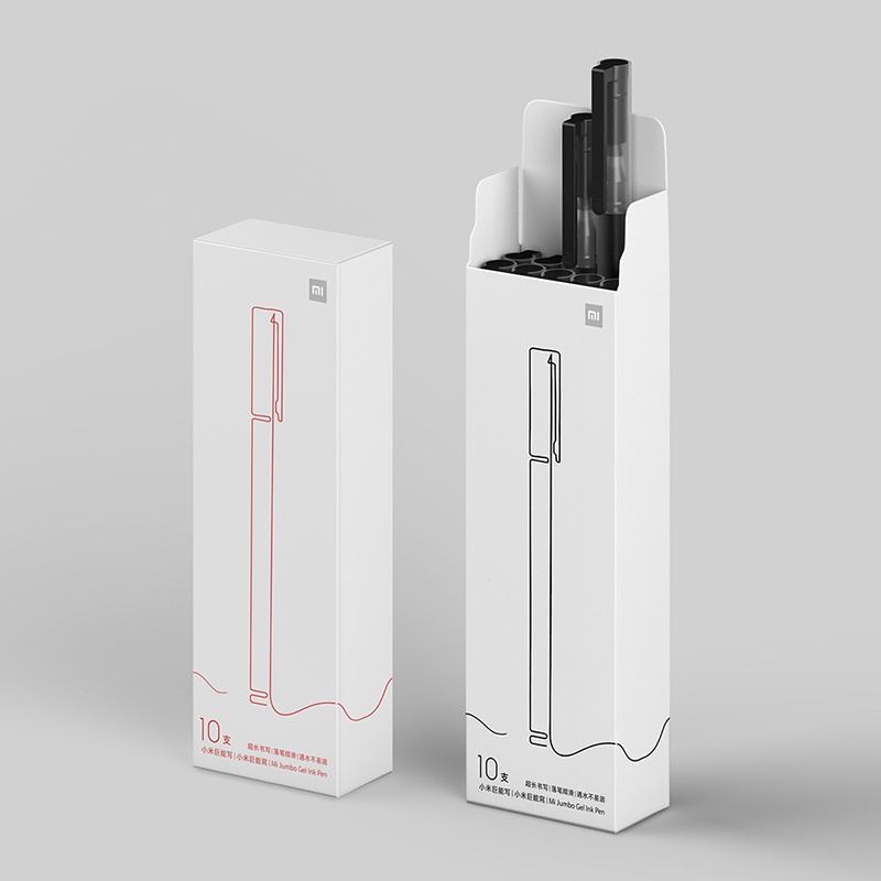 Xiaomi ปากกาหมึกเจล Mikuni 0.5 มม. ทนทาน สําหรับนักเรียน สํานักงาน เครื่องเขียน 5 10 ชิ้น ต่อชุด ราคา ถูกที่สุด ดีลบีเคเค แกลเลอรีภาพที่ 9