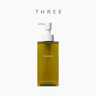 THREE Balancing Cleansing Oil N 185ML ทรี บาลานซ์ซิ่ง คลีนซิ่ง ออยล์ เอ็น ผลิตภัณฑ์ทำความสะอาดผิวหน้า