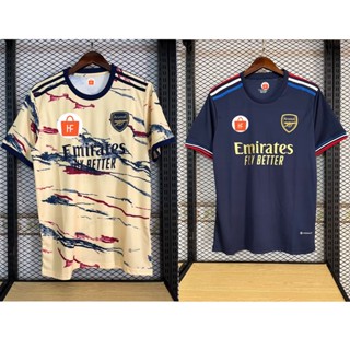 เสื้อกีฬาแขนสั้น ลายทีมชาติฟุตบอล Arsenna 23-24 คุณภาพสูง ไซซ์ S-XXL