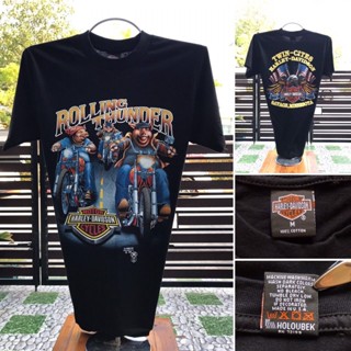 #ถูกสุด เสื้อยืดฮาเลย์ Harley-Davidson Reproduction (SML) ป้าย USA ผ้าCotton100 ใสสบาย TEE