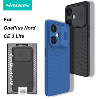 สําหรับ OnePlus Nord CE 3 Lite เคส Nillkin CamShield กันกระแทก กันตก TPU แข็ง PC สไลด์ ฝาครอบป้องกันกล้อง