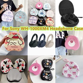 【ส่วนลด】เคสหูฟัง มีซิป ลายการ์ตูน สําหรับ Sony WH-1000XM4 WH-1000XM4