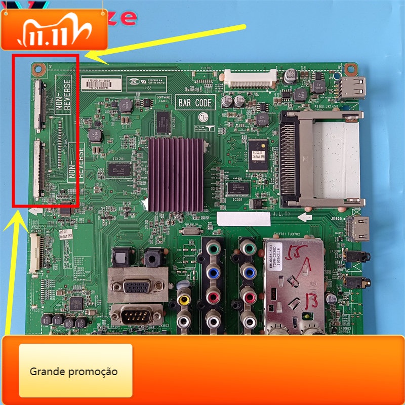 การทดสอบที่ดี EAX64290501 สําหรับ LG หลัก 32LW4500 42LW4500 42LV450U 47CS570-UD 50LS4000-UA 55LS4500