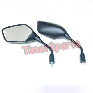 กระจกข้างและอุปกรณ์เสริมมอไซค์ Click125 Pcx150 (18) ** กระจก ** อย่างดี (HM) 1010-098-10ZBL