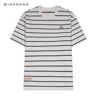 GIORDANO เสื้อยืดผู้ชาย Mens Jersey Short Sleeve Tee 01093225