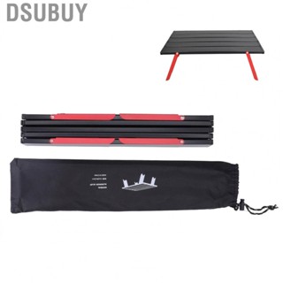 Dsubuy Outdoor Folding Table Mini Portable Lightweight Camping Table Aluminum Collaps