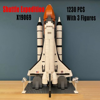 บล็อคตัวต่อ ลาย Apollo Saturn space shuttle 10231 ของขวัญคริสต์มาส สําหรับเด็ก 4yc7