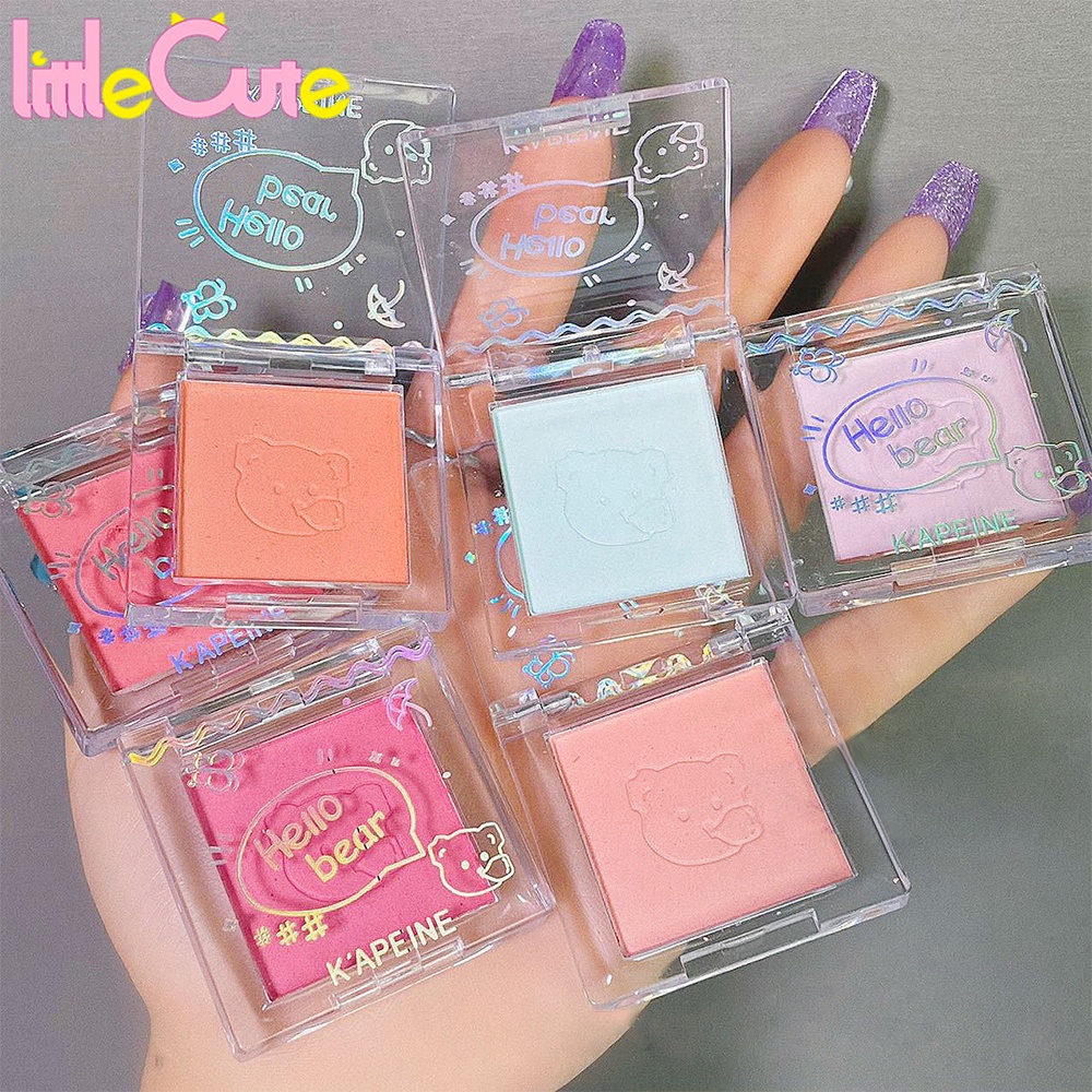 บลัชออนพาเลท คอนทัวร์ บลัชออน เนื้อแมตต์ ประกายชิมเมอร์ สีแดง สีชมพู สีโปร่งใส ติดทนนาน สําหรับผู้หญิง