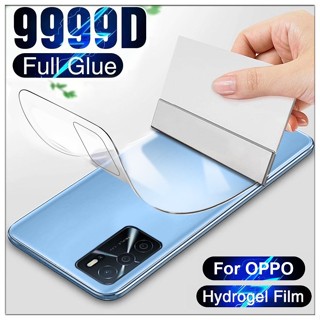 ฟิล์มหลังรอบเครื่องแบบใส Oppo F9 F11 Pro A5S A12 A15 A15S A33 A53 A52 A54 A74 A91A92A94 A5 A9 2020 Reno 3 4 5 5F 6 7 8T 5G