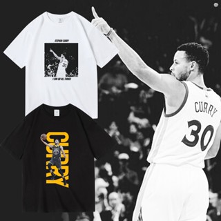 Warriors Curry เสื้อตัวเดียวกัน ใส่ได้ทั้งชายหญิง เสื้อยืดสตรีท แขนสั้นคอกลม สกรีนลายสวยงาม เสื้อผ้าแฟชั่น พร้อมส่ง