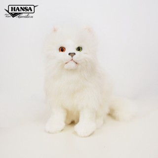 7455 ตุ๊กตาแมว Cat White Hansa Creation