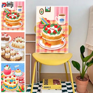 ภาพวาดผ้าใบ สไตล์นอร์ดิก สําหรับแขวนตกแต่งผนังบ้าน DIY