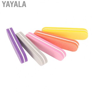 Yayala Sponge Nail File  Nail Care File Double Sided Small Washable Repeated Use  for Home