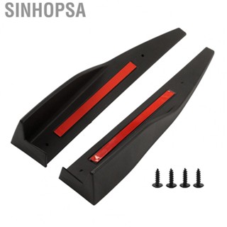 Sinhopsa Rocker Winglet Diffuser  Left Right Heat Resistant 2pcs Side Skirt Spoiler  for Cars