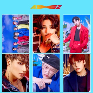 Kpop ATEEZ ZERO : FEVER Part.2 ATINY โปสเตอร์สติกเกอร์ โฟโต้การ์ด ID รูปภาพ HD การ์ดรวม โปสการ์ด LOMO