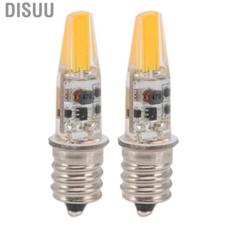 Disuu 2X 2W 12V E12  Bulb Energy Saving Power Saving Candelabra Bulb Warm DC