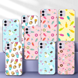 เคสโทรศัพท์มือถือแบบนิ่ม TPU ใส ลายไอติม 138Q สําหรับ Samsung S30 Plus S21 S30 Ultra S30 S7 S8 S9