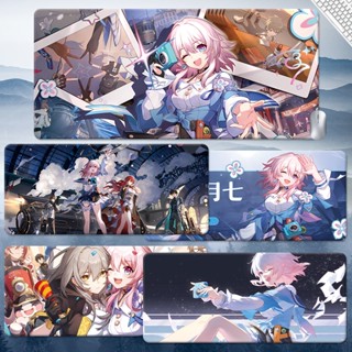 March 7th Mouse Pad Honkai: Star Rail large table pad gaming anime computer pad animation keyboard pad