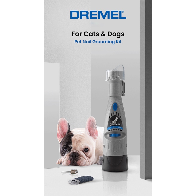 Dremel 7020 ชุดกรรไกรตัดเล็บไฟฟ้าไร้สาย 2 เกียร์ ชาร์จได้ สําหรับสัตว์เลี้ยง สุนัข - รูปที่ 5