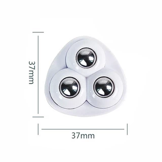 HGOUGV656Z6 4/16 ชิ้น Sticky Swivel Pulley ห้องครัวเครื่องใช้ไฟฟ้าขนาดเล็กวางถังสีขาว Universal Self-กาวล้อ