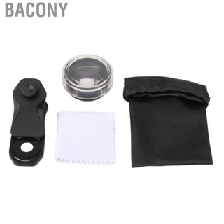 Bacony Mobile Phone External Micro Lens  2X Magnification  Phone Lens 100MM with Lens Cover for Photography