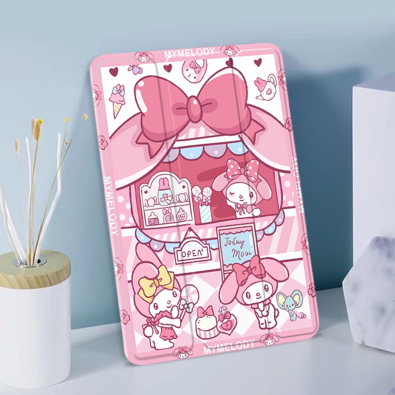 for เคสไอแพด gen5 gen6 gen7-9 gen10 2022 air1air2air3air4/5 Kunomi คุโนมิ ฝาหลัง TPUเคส ใช้สำหรับ ไอแพดมีที่ใส่ปากกา 905