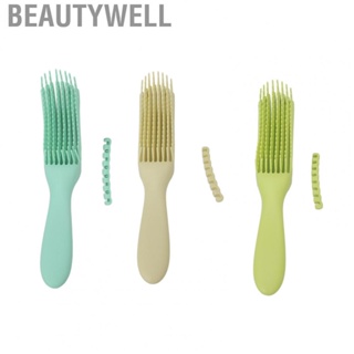 Beautywell Detangling Brush  Widely Applicable Hair Brush Matte Handle Compact Portable  for Beauty Salon for Barbershop for Home