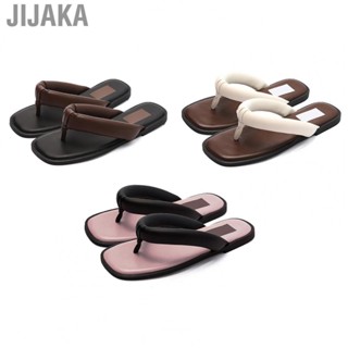 Jijaka Flip Flops  Ergonomic Design Women Sandals Wide Application Non Slip Shoe Pattern  for Shopping