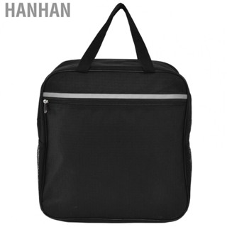 Hanhan Wheelchair Bag Reflective Fringe Suspension Design Nylon Zipper Oxford Cloth AD