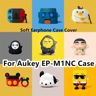 【imamura】เคสหูฟัง แบบนิ่ม ลายการ์ตูนอนิเมะ สําหรับ Aukey EP-M1NC EP-M1NC