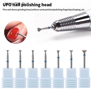 RENBG เครื่องไฟฟ้าเล็บเจลโปแลนด์เครื่องตัดเจาะ Bits เล็บบิตไฟล์ TH