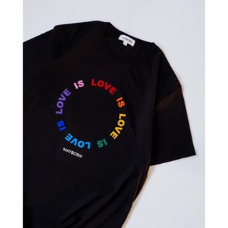 👕✨เสื้อยืดผ้าดีที่สุด ลาย LOVE IS LOVE