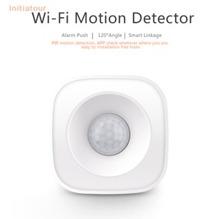 [Initiatour] Tuya WiFi PIR Motion Sensor เครื่องตรวจจับอินฟราเรดไร้สาย รักษาความปลอดภัย เซนเซอร์ขโมย